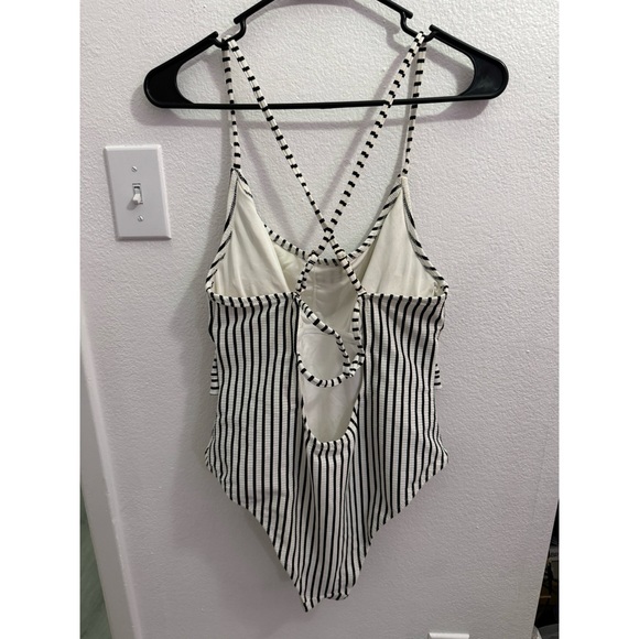 Shade and shore pinstripe swim suit - Picture 2 of 3